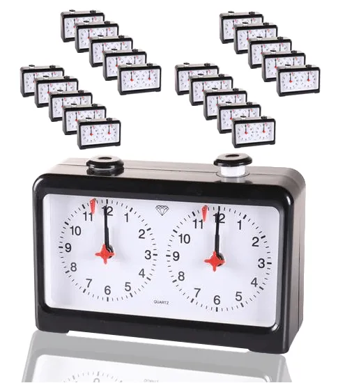 20 Standard Chess Clocks (up to 40 players)