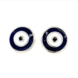 A394 Blue Eyes Post Earrings