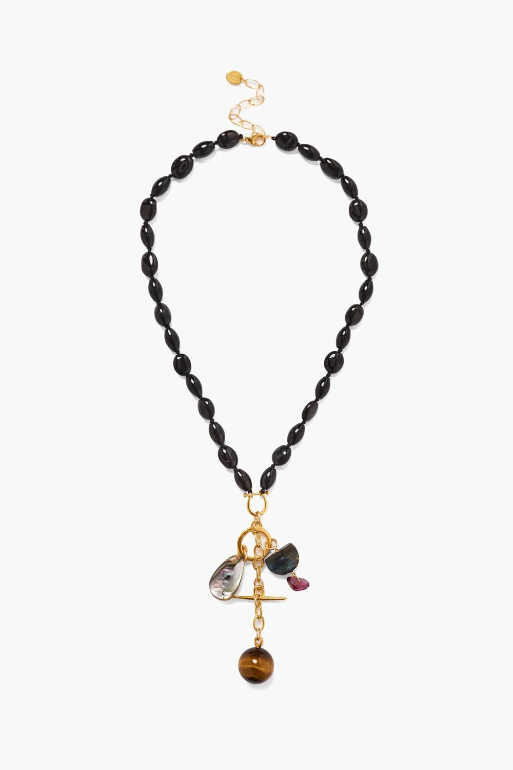 Alexandria Necklace Black Mix