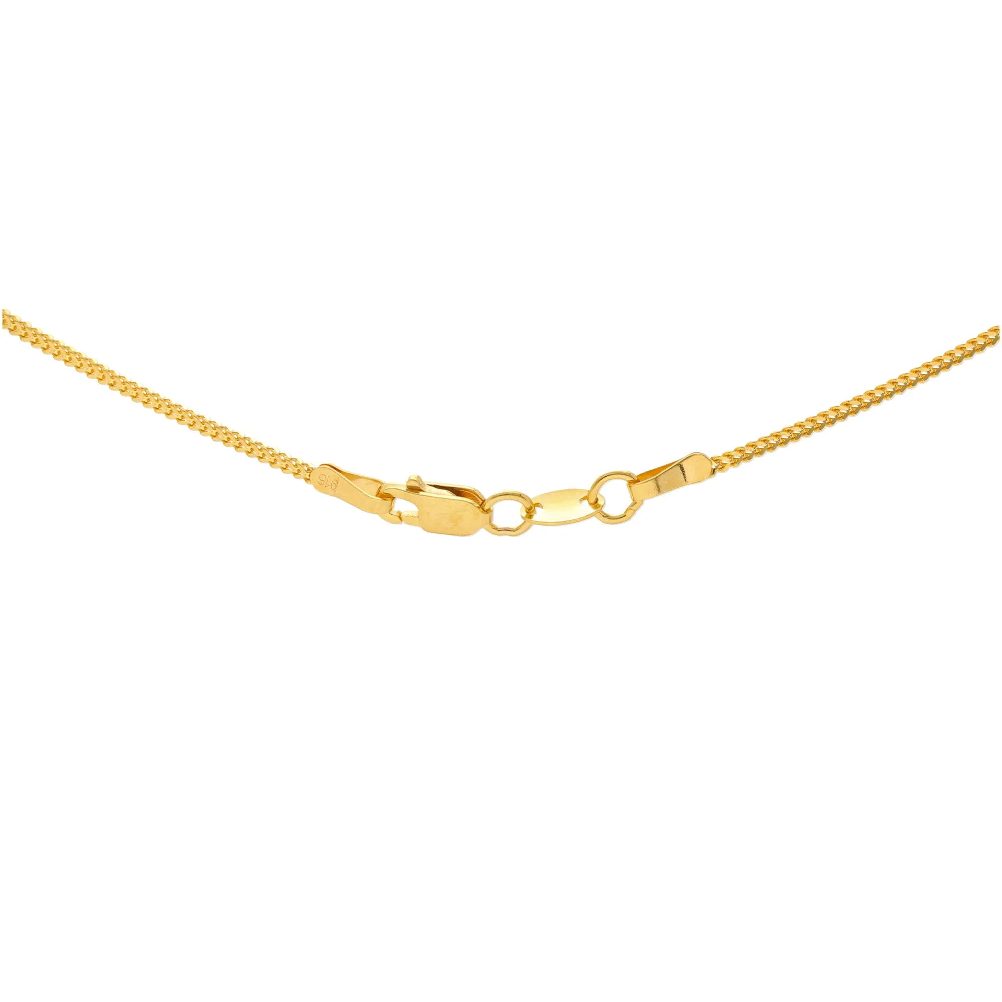 Anya Pendant Set in 22K Yellow Gold (24gm)