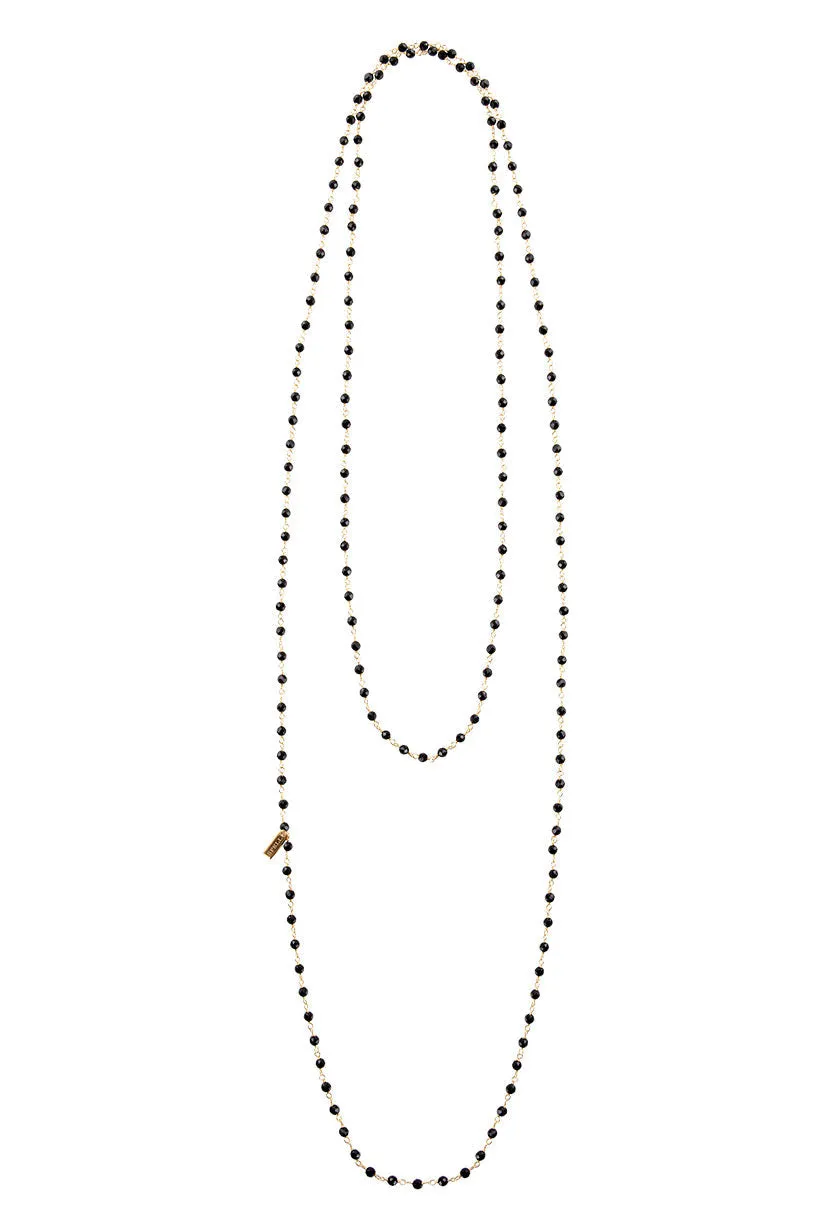 Atelier Long Beaded Chain Necklace