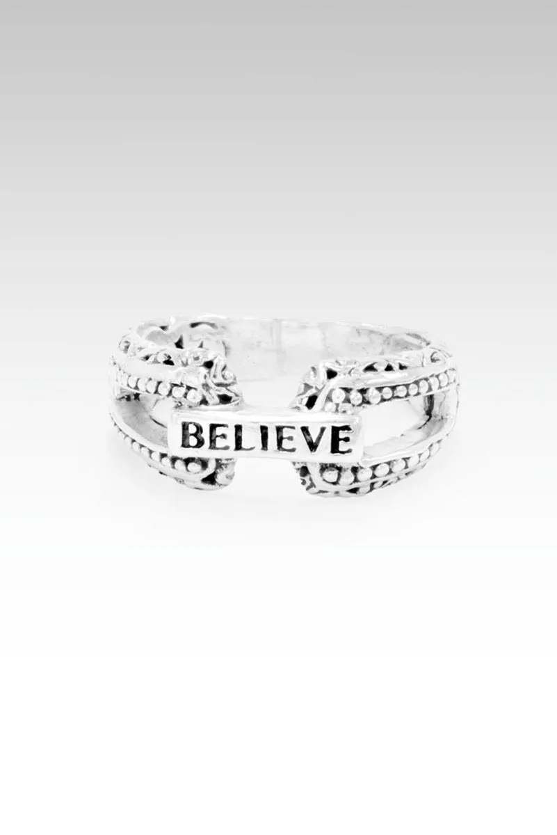 Believe Ring™ in Watermark