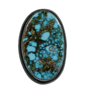 Birdseye Kingman Turquoise Ring | Richard Jim