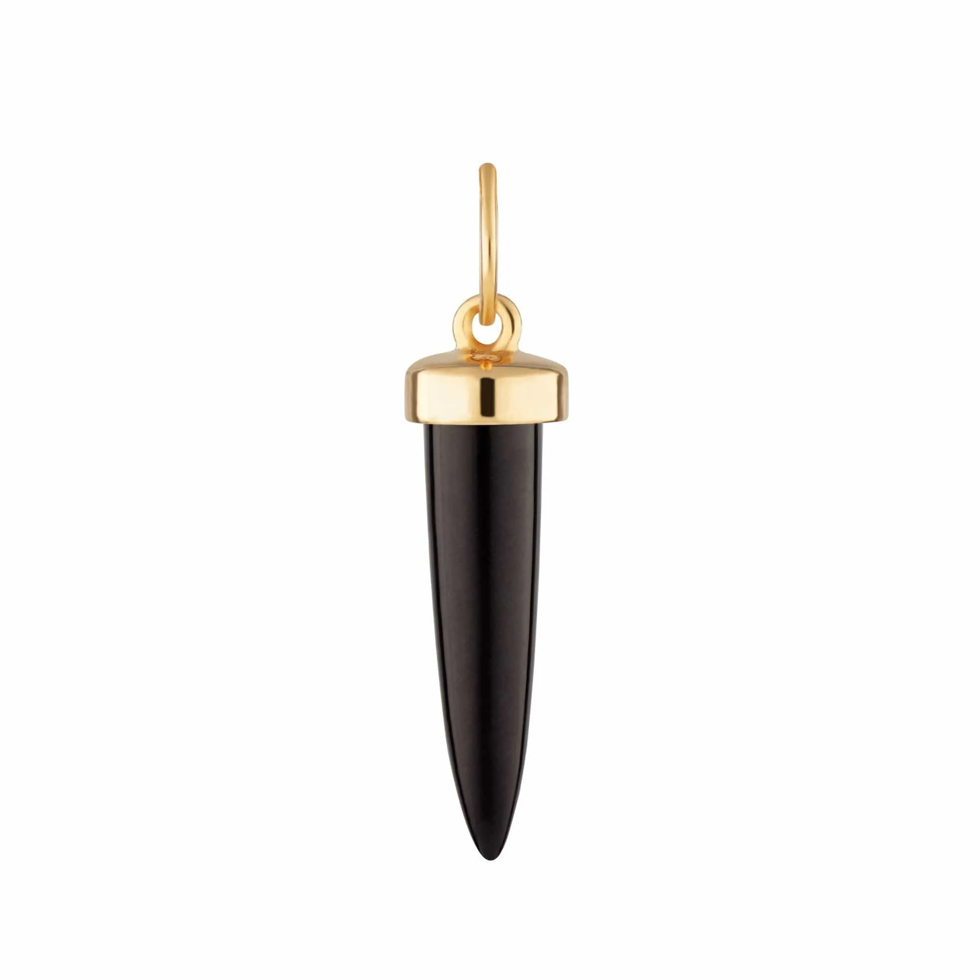 Black Spike Charm