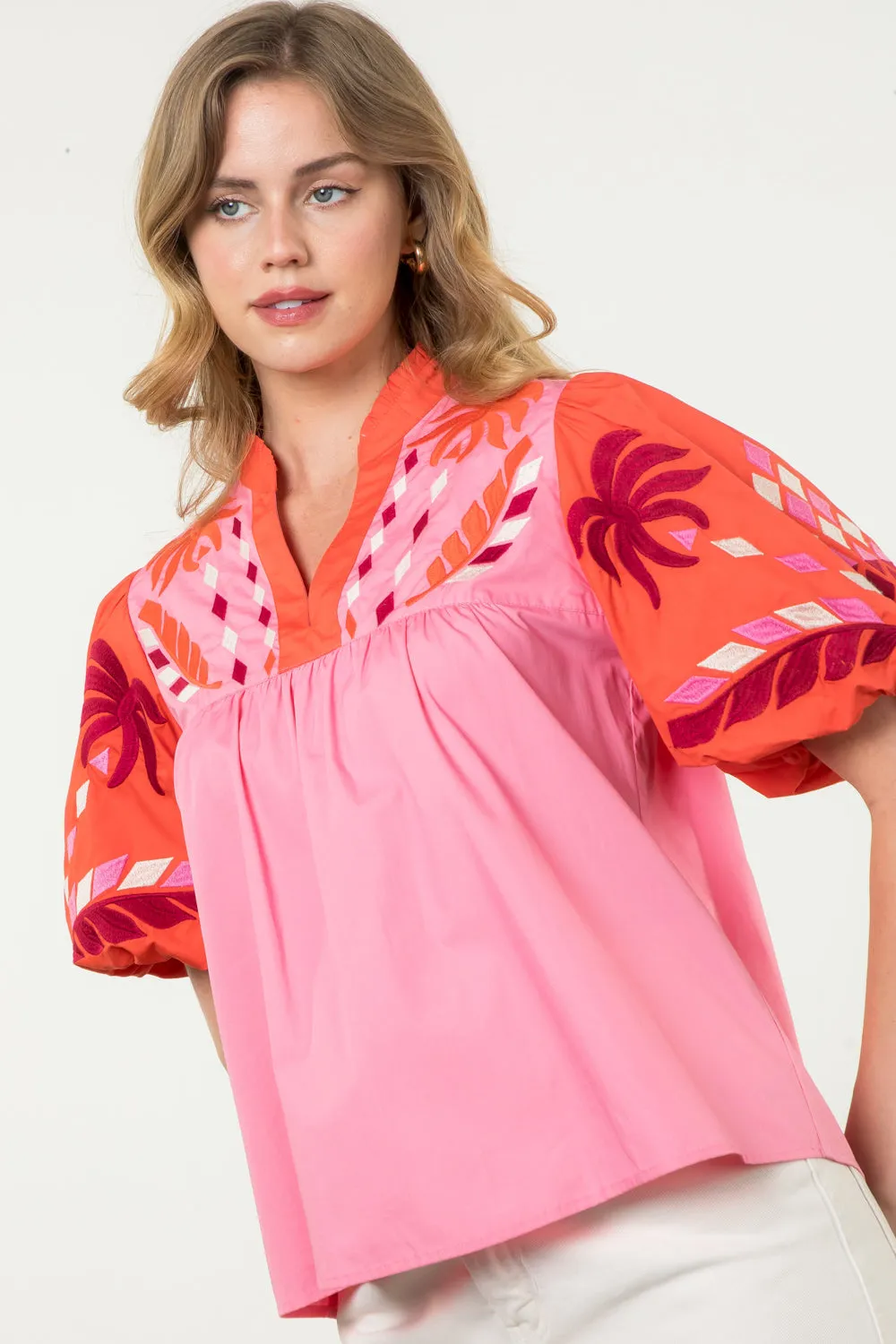 Coastal Sunset Blouse - FINAL SALE