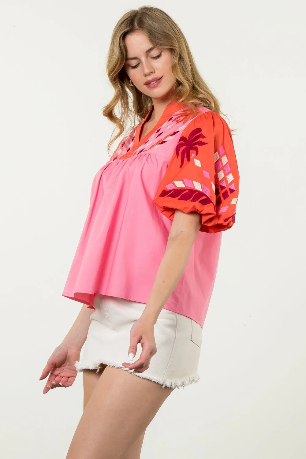 Coastal Sunset Blouse - FINAL SALE