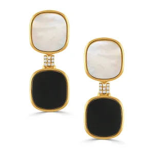 E11606BOMP - 18k Yellow Gold Earrings from the Gatsby collection