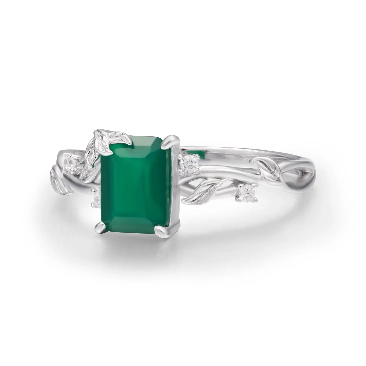 Earth Green Onyx Ring