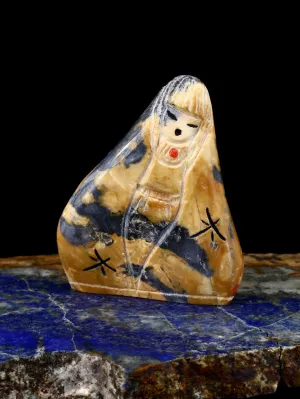 Egyptian Marble Maiden Zuni Fetish