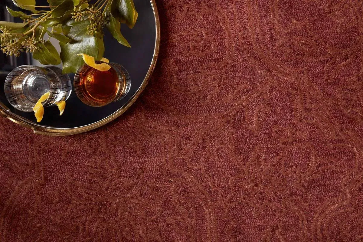 Filigree FI-01 Rust Rug