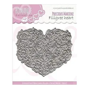 Find It Trading Precious Marieke Romance Die Filigree Heart