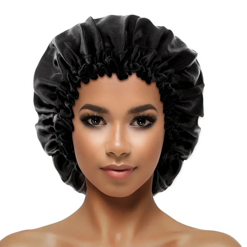 FIRSTLINE EVOLVE Satin Bonnet [ONYX] #664