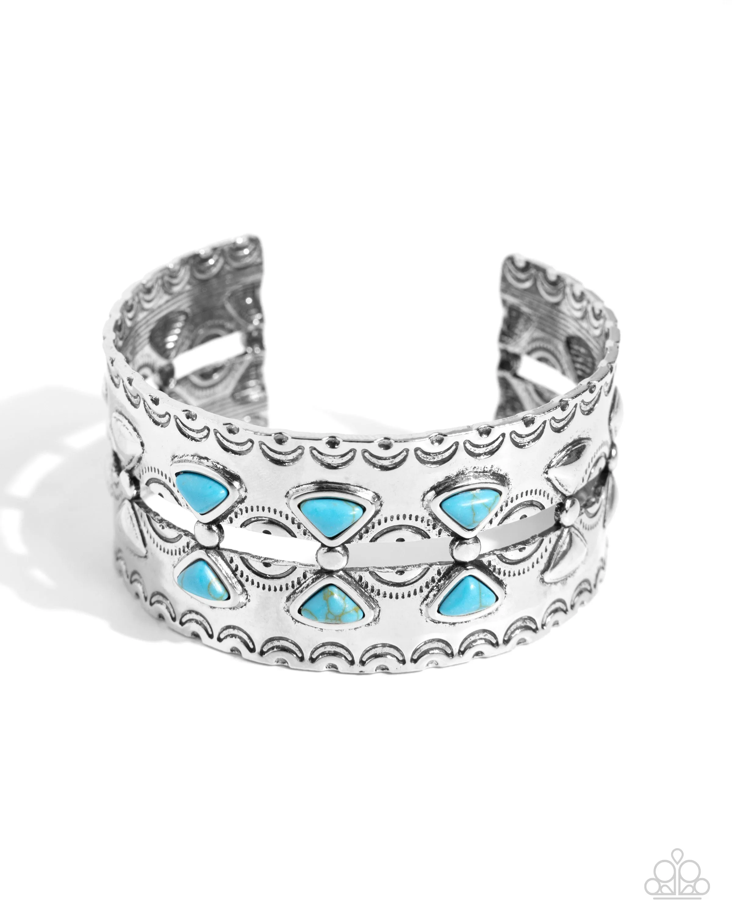 Harmonious Haven - Blue Bracelet - Paparazzi Accessories