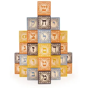 Hebrew Alphabet Blocks