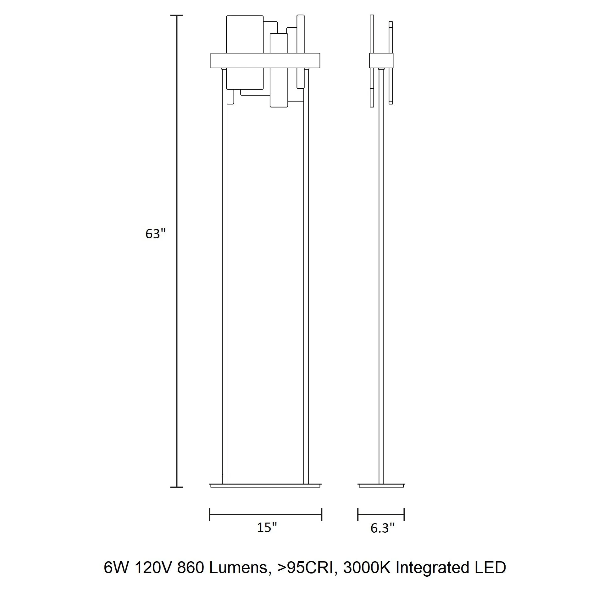 Honice LED Floor Lamp