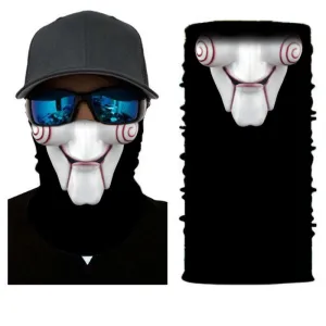 Jigsaw 'SAW' Style Mask Motorcycle Biker Scarf Face Neck Bandana Ski Paintball Snood