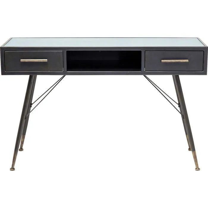 La Gomera Black Metal/Glass Console