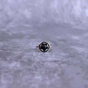 Lotus Dream - Black Onyx Ring