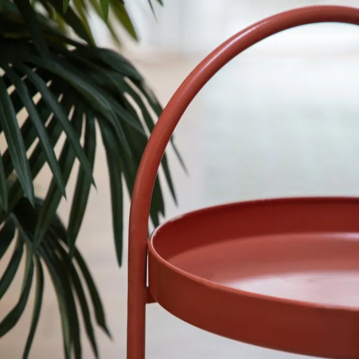 Melbury Side Table - Coral