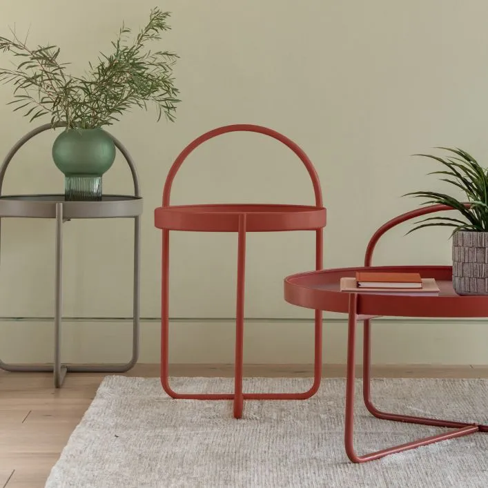 Melbury Side Table - Coral