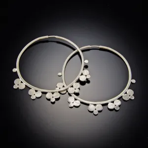 Multi Disk Hoop Earrings