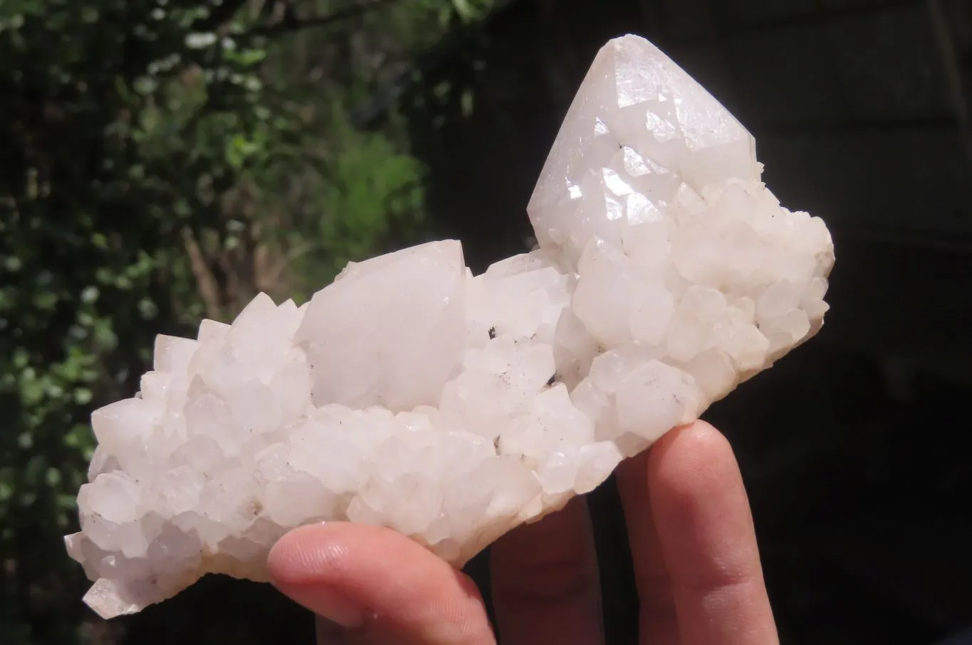 Natural Candle Quartz Clusters x 5 From Antsirabe, Madagascar