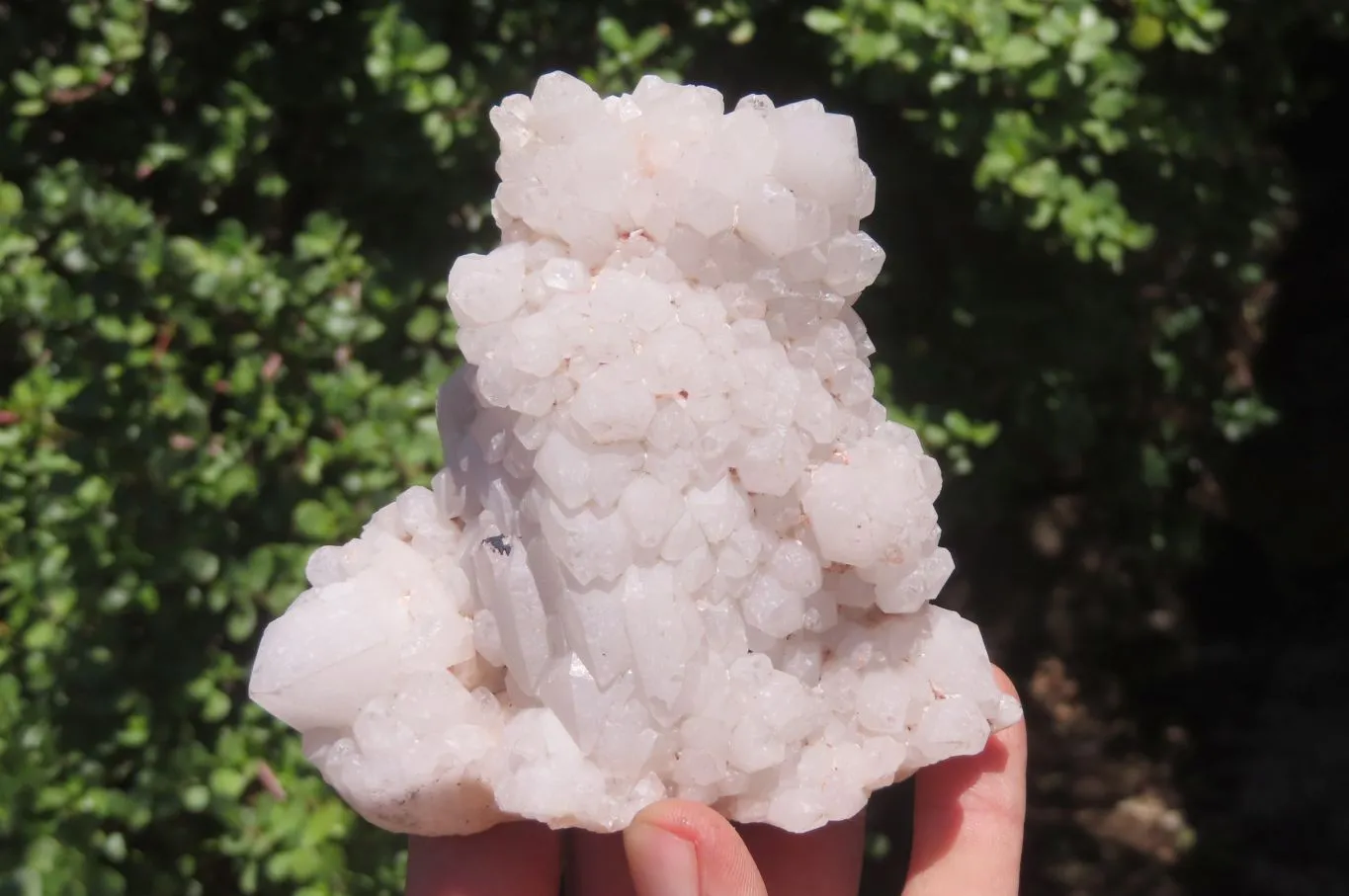 Natural Candle Quartz Clusters x 5 From Antsirabe, Madagascar