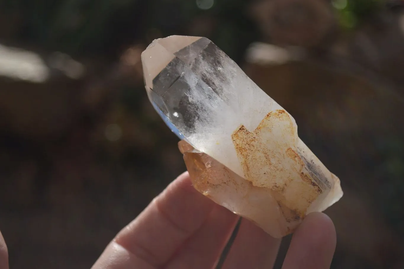 Natural Clear Quartz Crystals x 12 From Mpika, Zambia