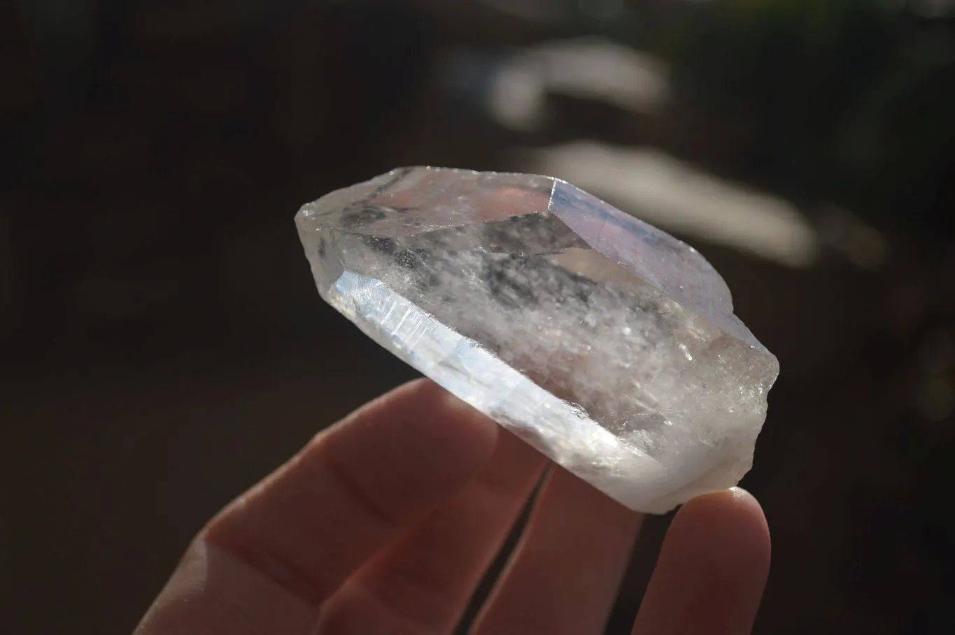 Natural Clear Quartz Crystals x 12 From Mpika, Zambia