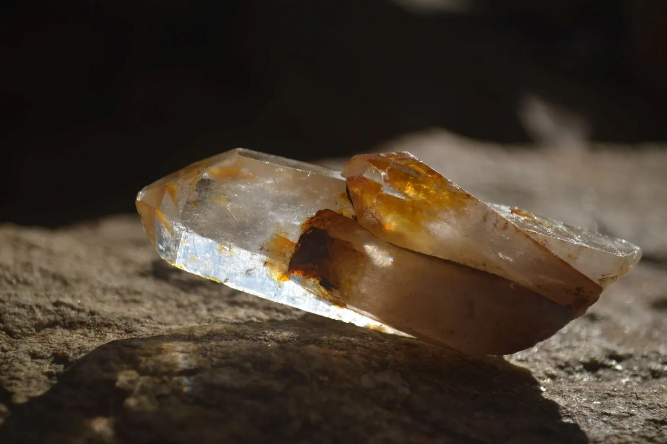 Natural Clear Quartz Crystals x 12 From Mpika, Zambia