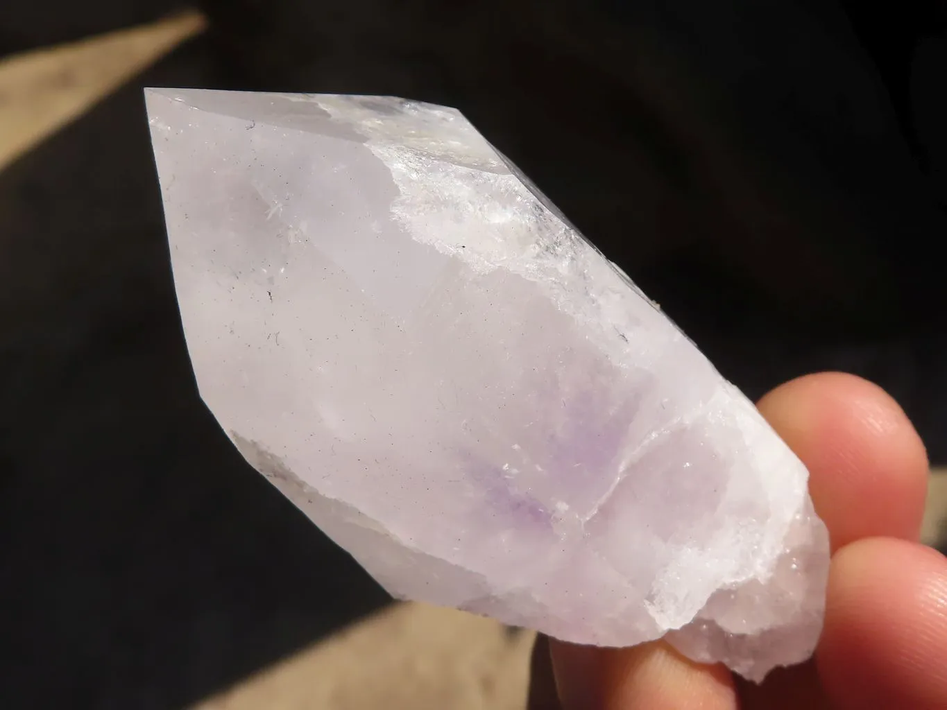 Natural Large Clear Brandberg Amethyst Quartz Crystals x 12 From Brandberg, Namibia