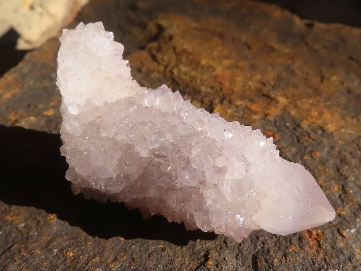 Natural Lilac Spirit Amethyst Quartz Clusters x 20 From Boekenhouthoek, South Africa