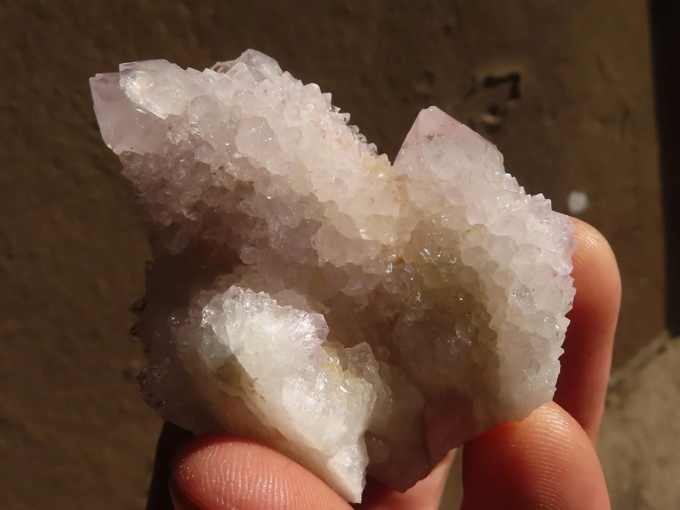 Natural Lilac Spirit Amethyst Quartz Clusters x 20 From Boekenhouthoek, South Africa