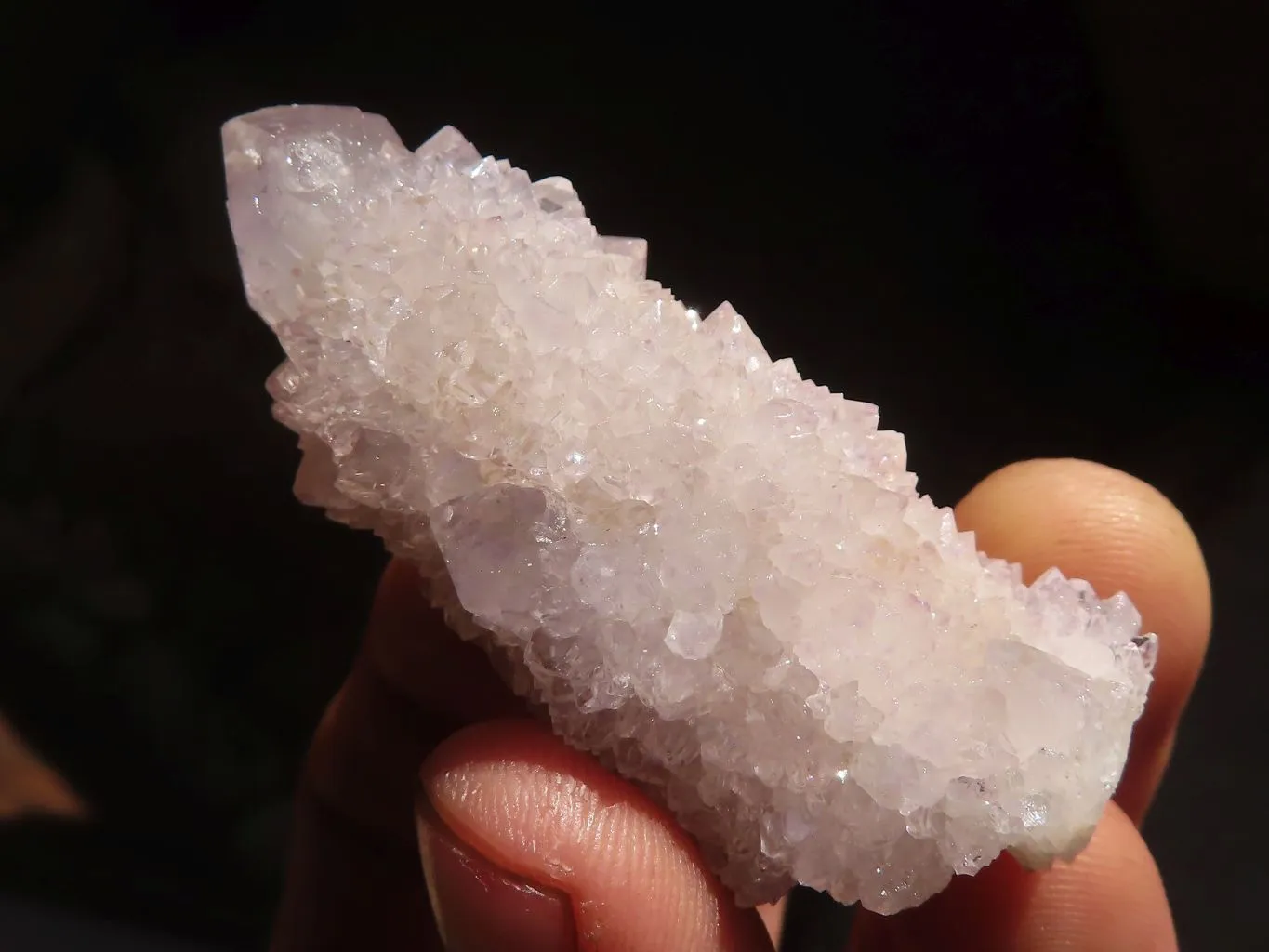 Natural Lilac Spirit Amethyst Quartz Clusters x 20 From Boekenhouthoek, South Africa