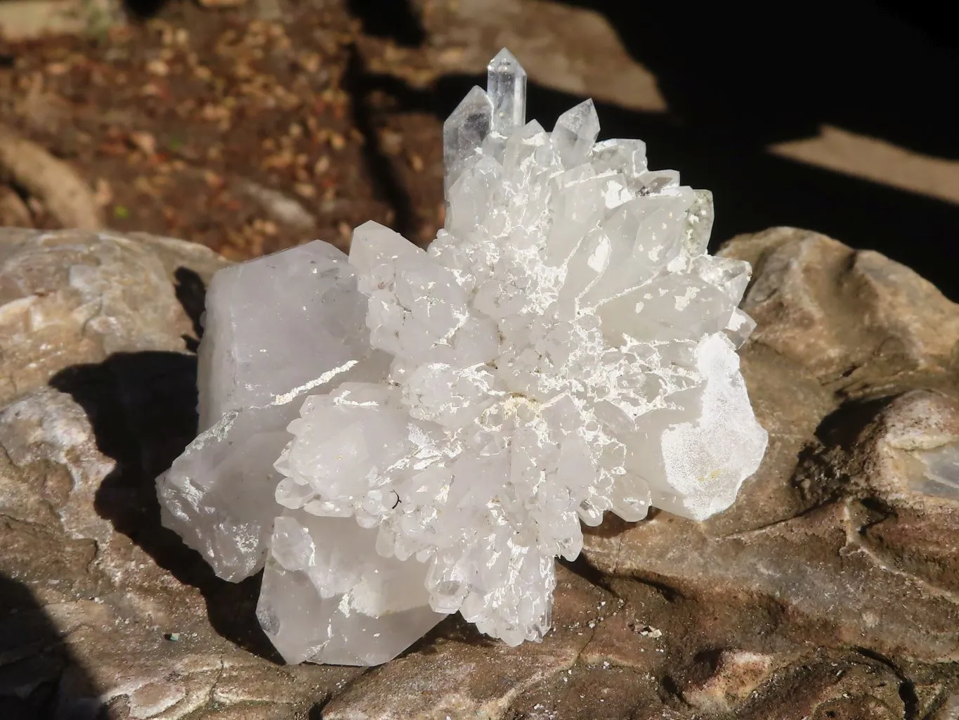 Natural Mixed Selection Of Quartz Brandberg Crystal Formations x 6 From Brandberg, Namibia