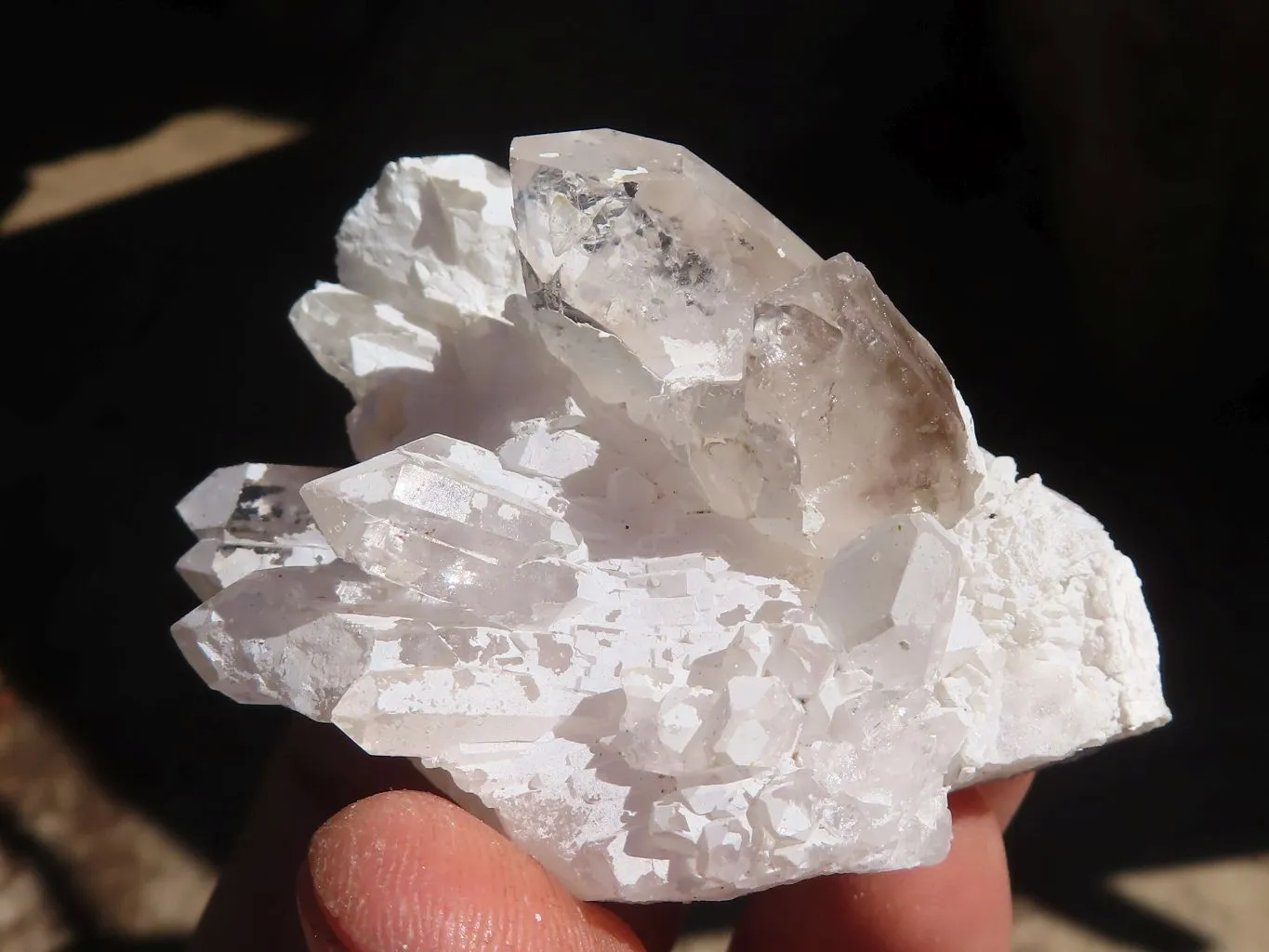 Natural Mixed Selection Of Quartz Brandberg Crystal Formations x 6 From Brandberg, Namibia