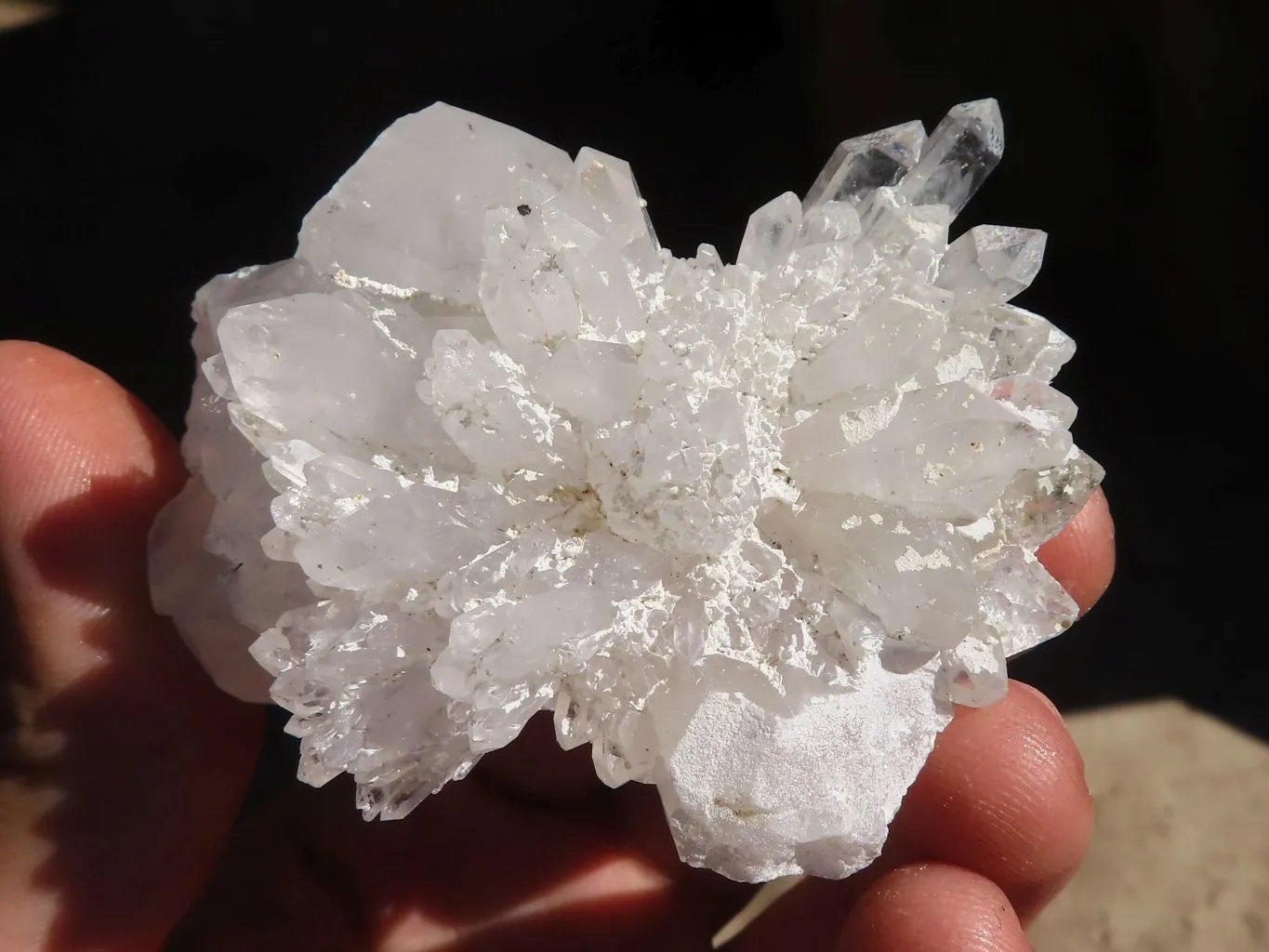 Natural Mixed Selection Of Quartz Brandberg Crystal Formations x 6 From Brandberg, Namibia