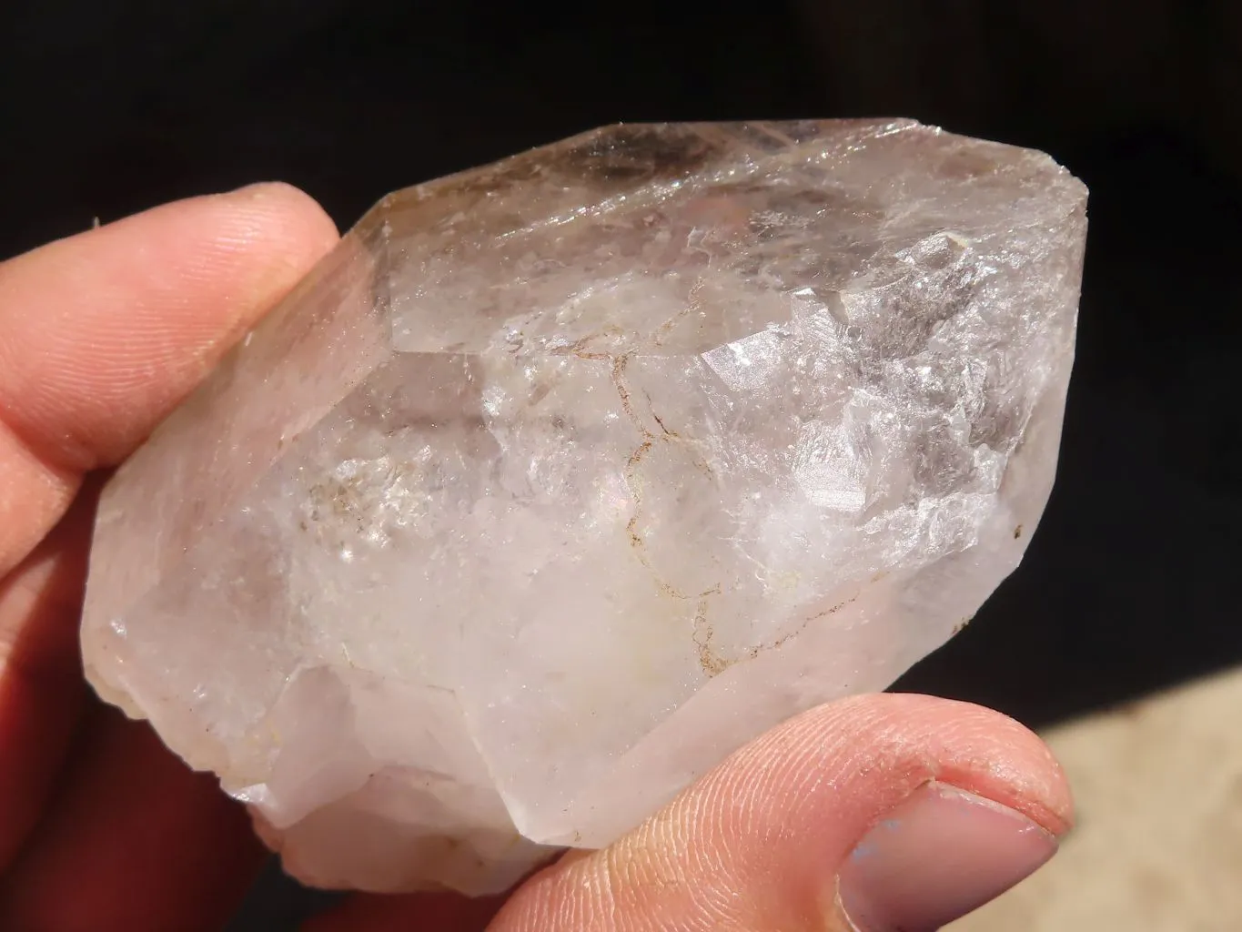 Natural Mixed Selection Of Quartz Brandberg Crystal Formations x 6 From Brandberg, Namibia