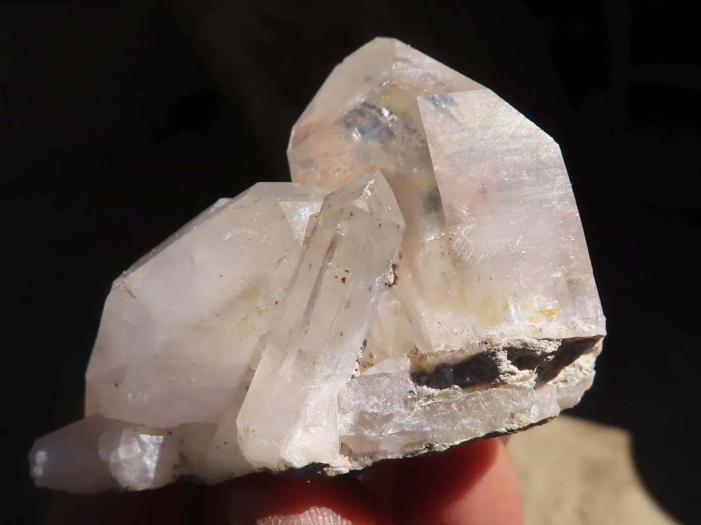 Natural Mixed Selection Of Quartz Brandberg Crystal Formations x 6 From Brandberg, Namibia