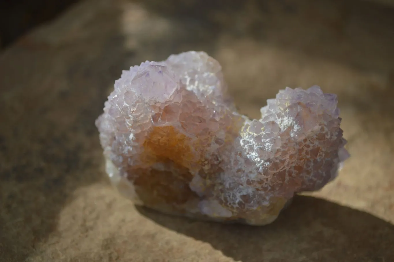 Natural Mixed Spirit Amethyst Quartz Crystals (Calcium On Some) x 12 From Boekenhouthoek, South Africa