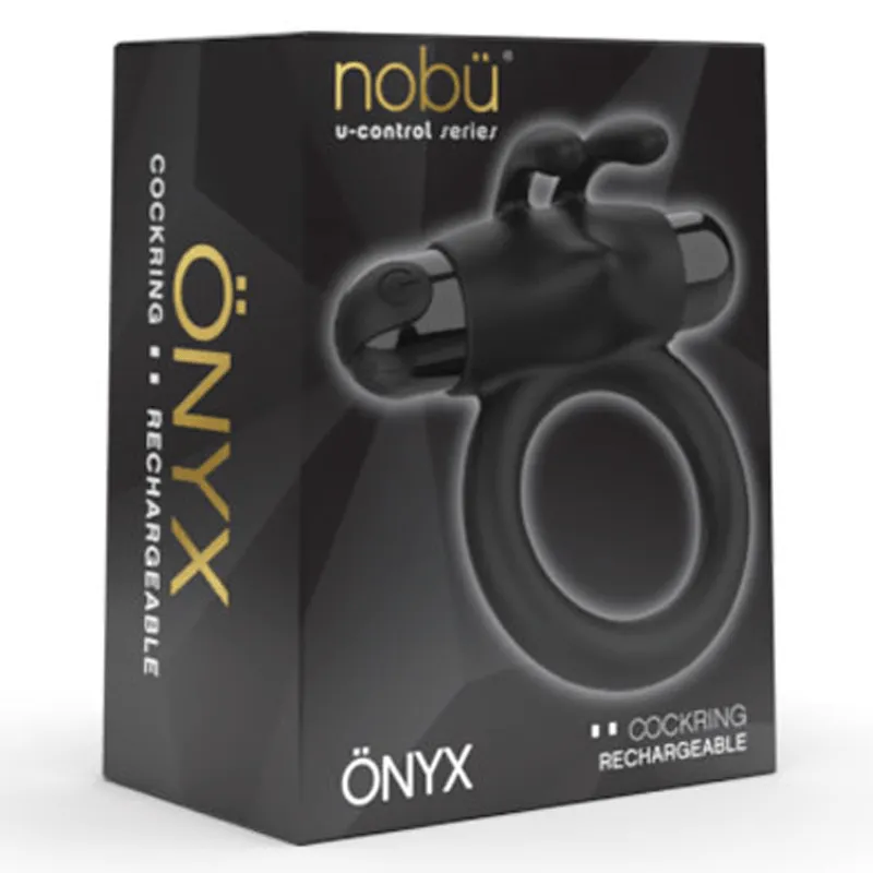 Nobu Onyx Rechargeable Cockring