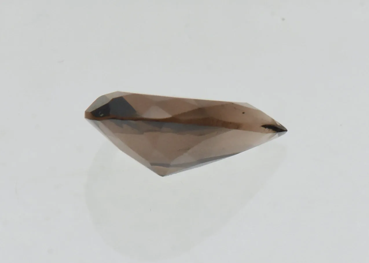 Pear Cut Smoky Quartz Loose Gemstone - 4ct