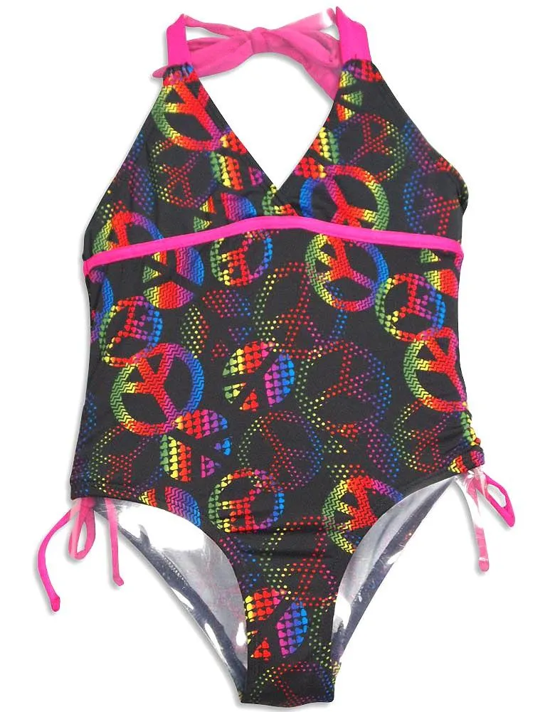 Pink Platinum - Little Girls 1 Pc Swimsuit