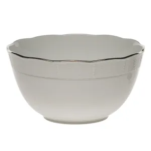 Platinum Edge Round Bowl  (3.5 Pt) 7.5"d