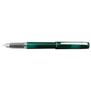 Platinum Prefounte Fountain Pen, Dark Emerald, Medium Nib