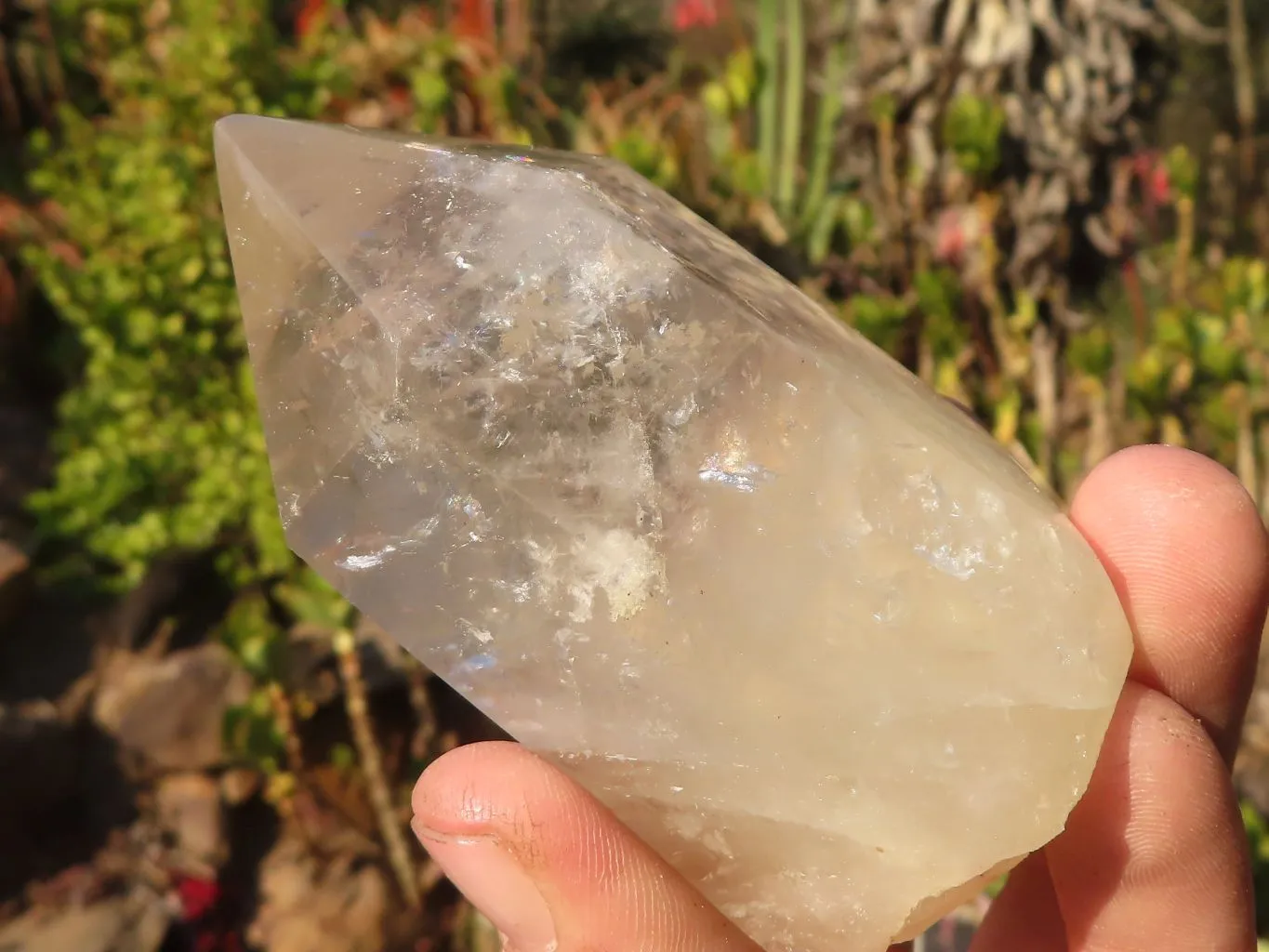 Polished Mixed Selection Of Quartz Points x 6 From Angola