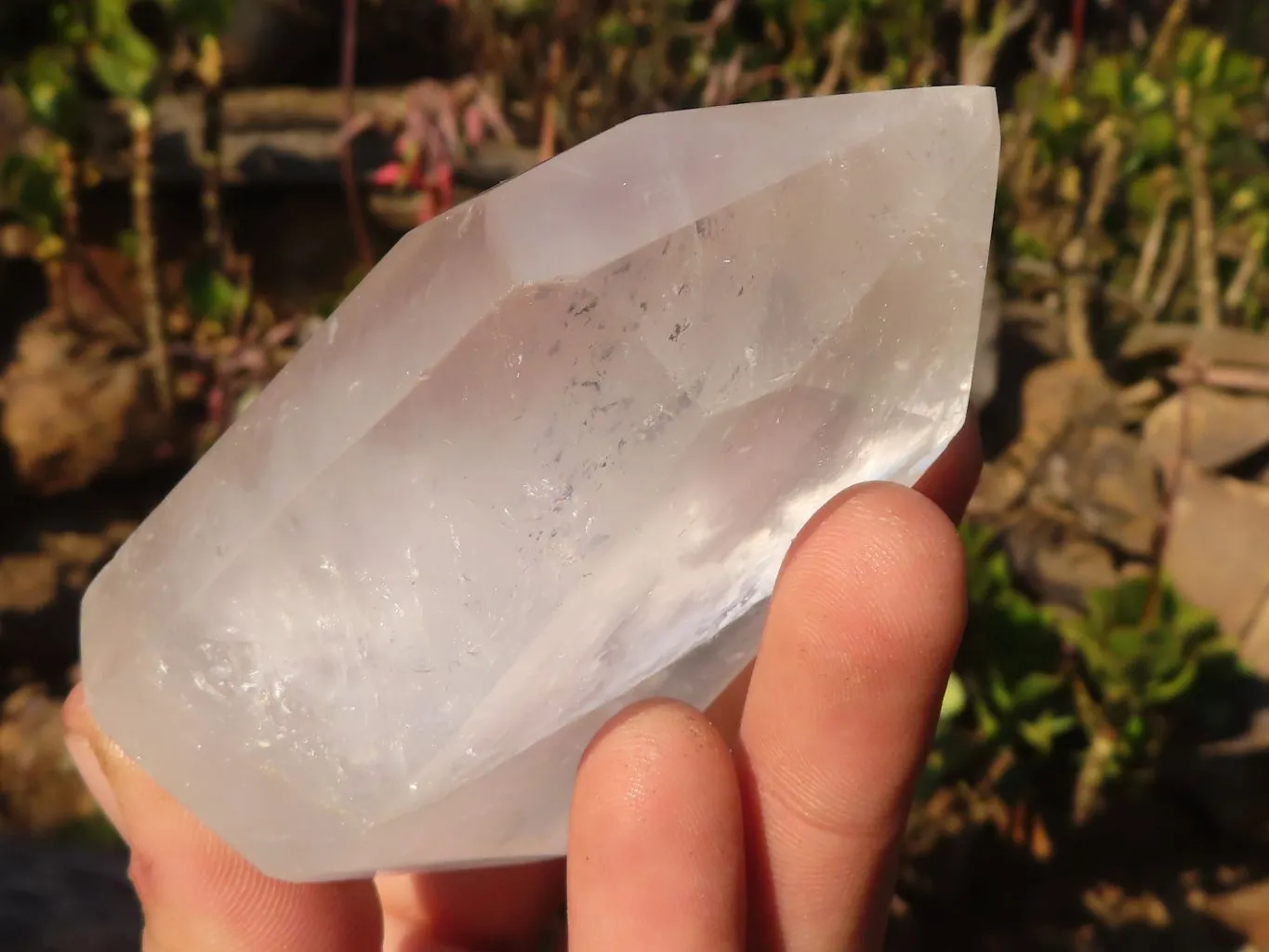 Polished Mixed Selection Of Quartz Points x 6 From Angola