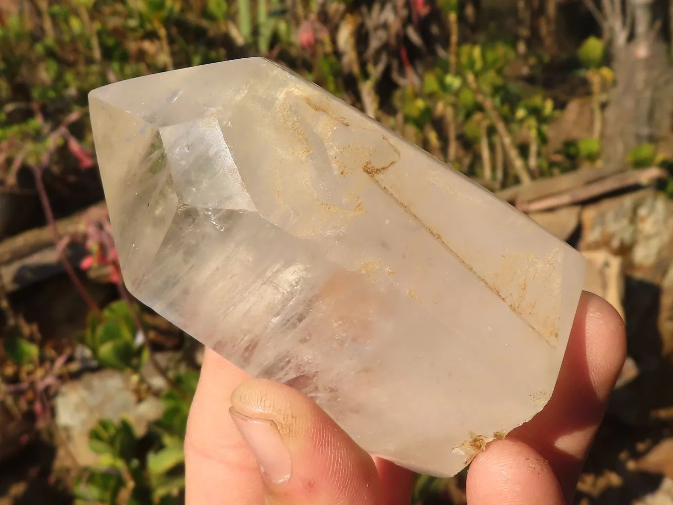 Polished Mixed Selection Of Quartz Points x 6 From Angola