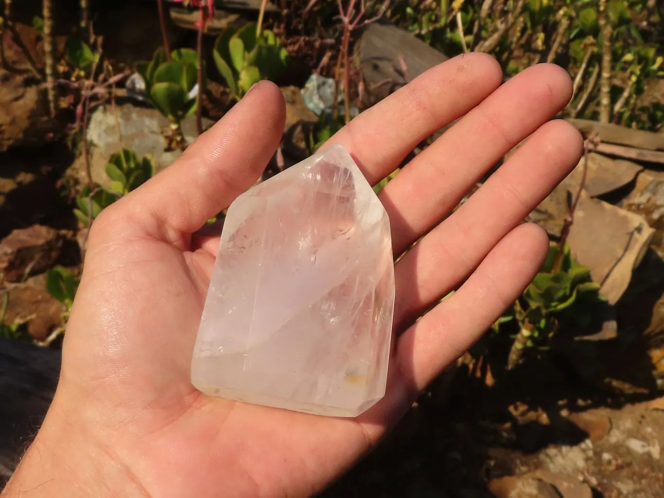 Polished Mixed Selection Of Quartz Points x 6 From Angola