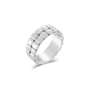 Quilted Wedding Band